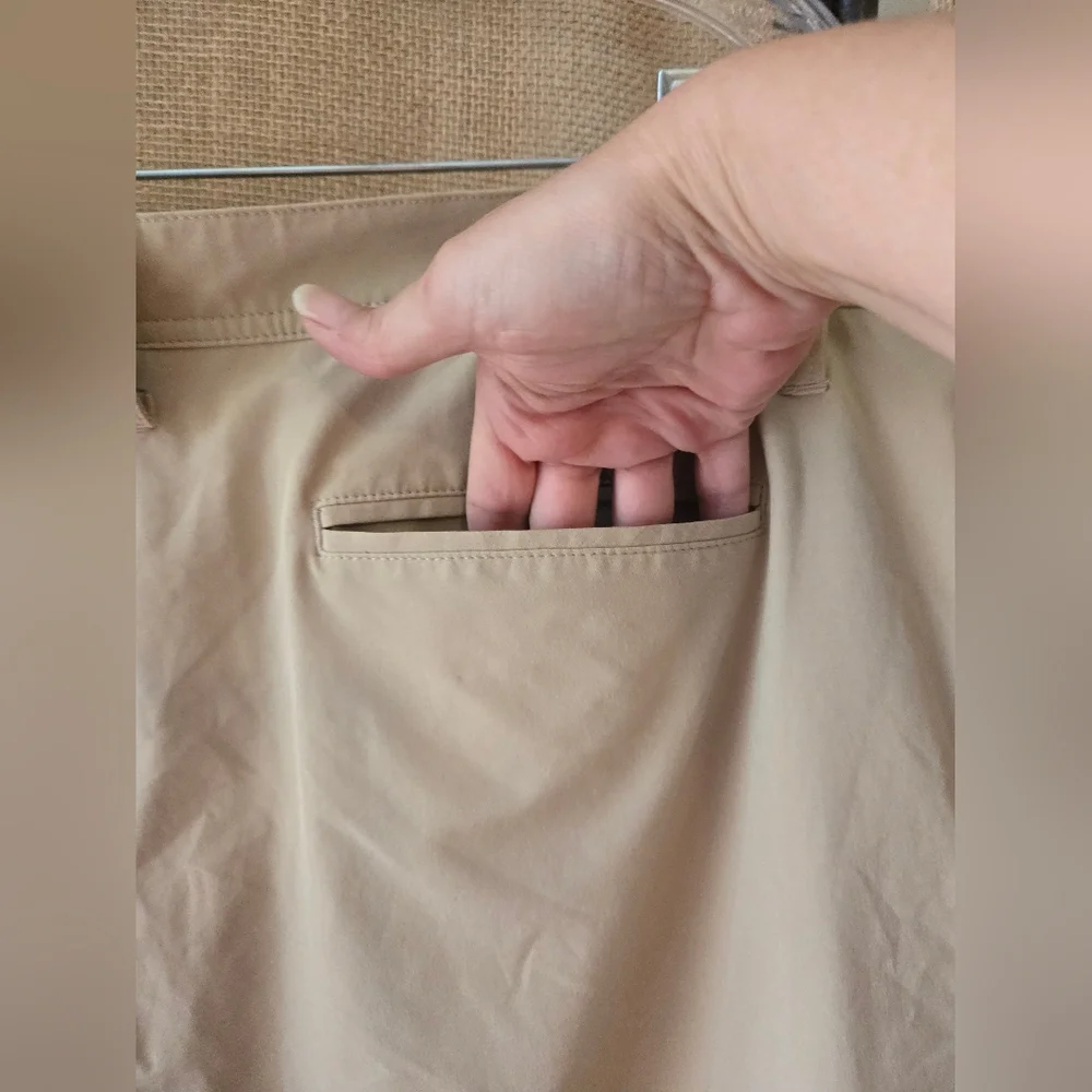 Men's FootJoy Tan Beige Shorts Size 38W - Picture 11 of 14